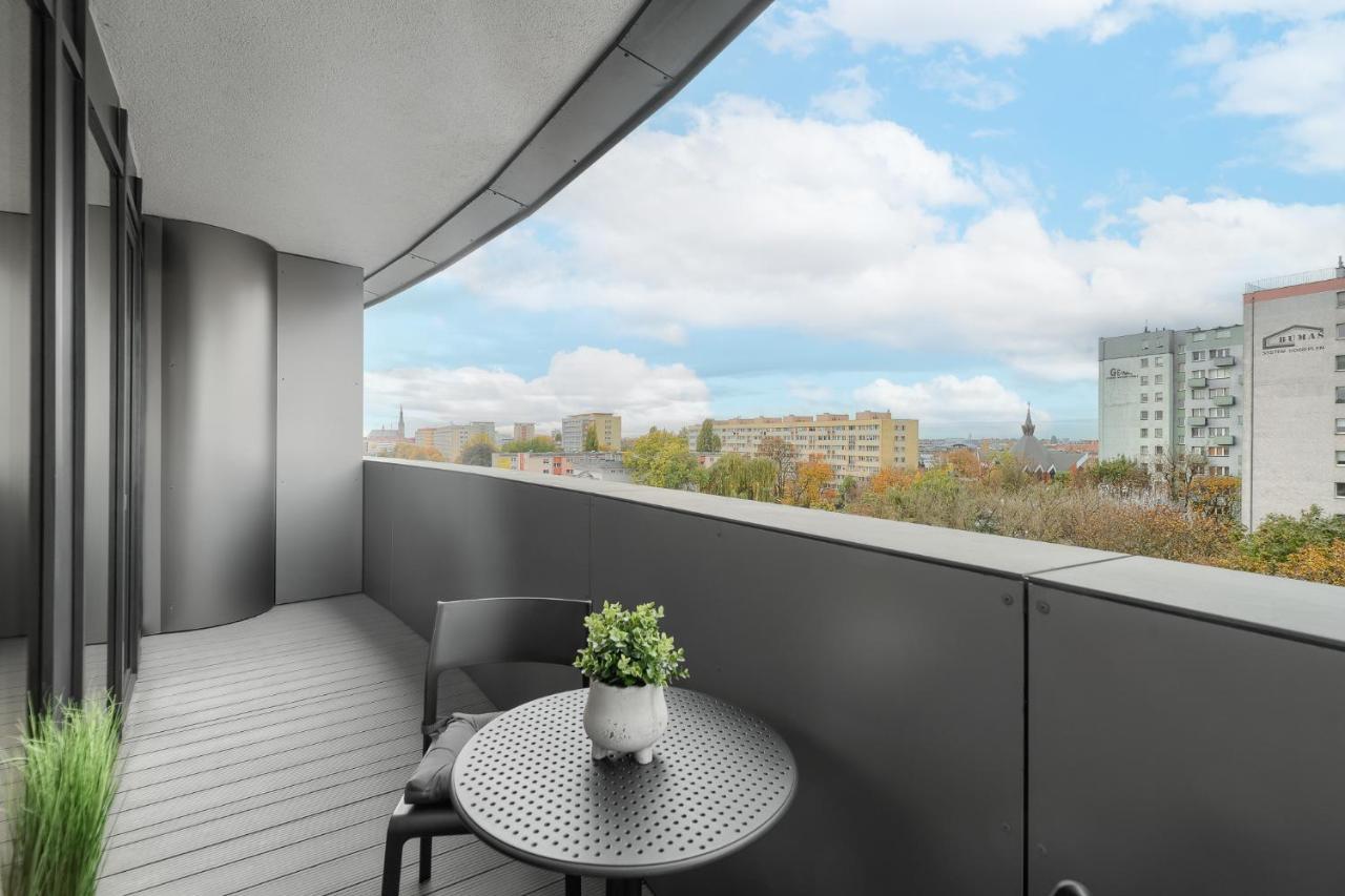 Comfy Apartments 4-5Th Floor Hanza Tower - Sauna & Pool Szczecin Kültér fotó