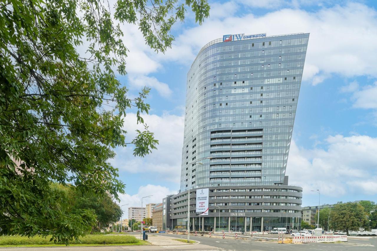 Comfy Apartments 4-5Th Floor Hanza Tower - Sauna & Pool Szczecin Kültér fotó